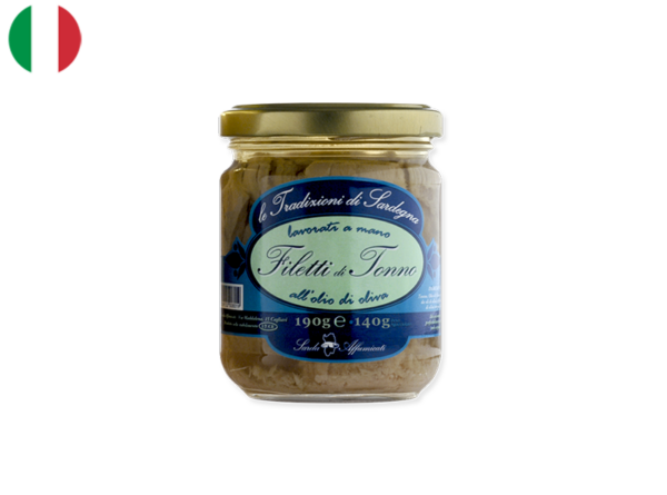 Tuna Filets on oil