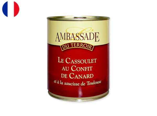 Cassoulet with Duck Confit and Toulouse sausage