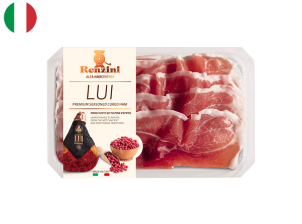 Ham, Prosciutto with Pepper (Sliced)