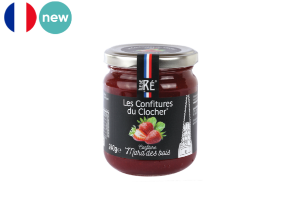 Jam, Strawberry (Organic) - Les Confitures du Clocher