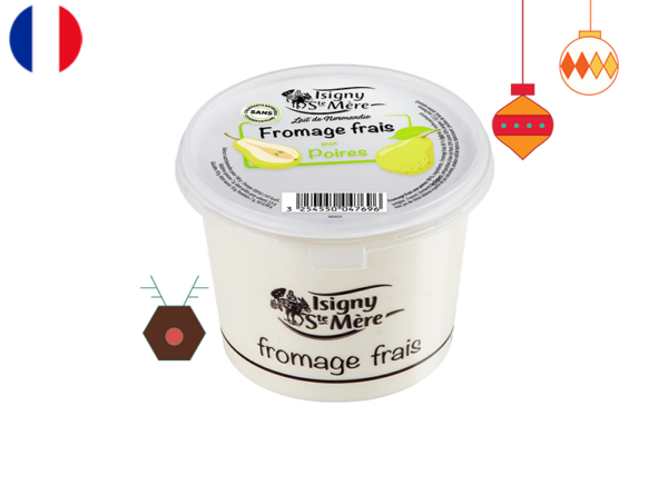 Isigny Fromage Blanc Pear Flavoured