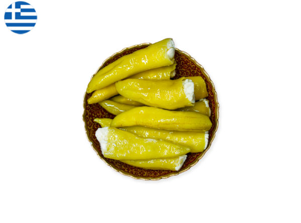 Peppers, Green stuffed with Cheese
