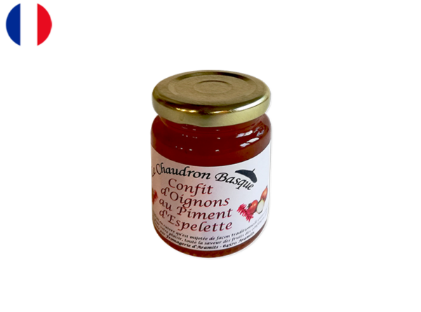 Jam, Onion Confit with Espelette Pepper (Artisanal)