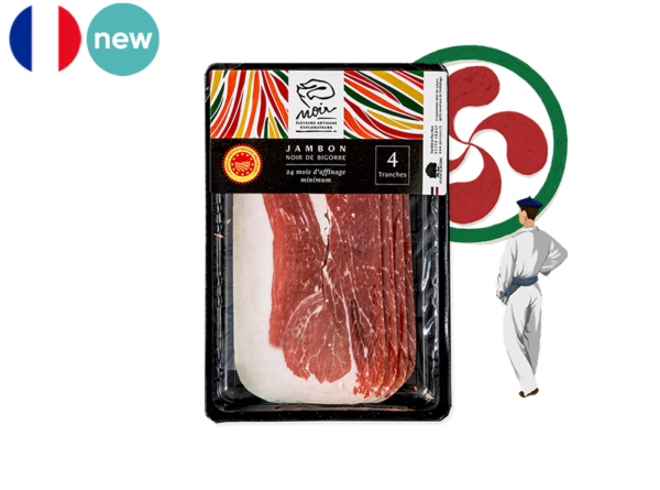 Ham, "Le Noir de Bigorre" (Sliced)