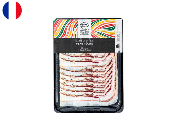 Ventrèche, Pork "Le Noir de Bigorre" (Sliced)