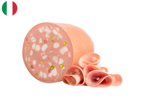 Mortadella with Pistachio (Sliced)