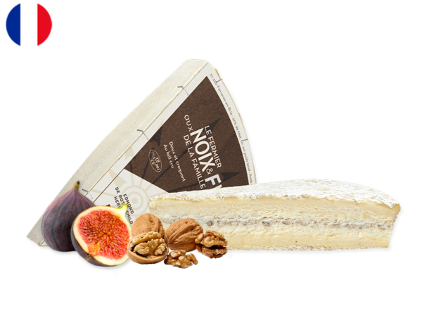 Brie Fermier with Walnuts and Fig (Rothschild)