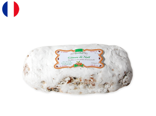 Stollen Cake, Fruit and Marzipan