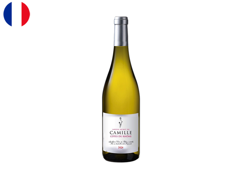 Côtes-du-Rhône AOC, Blanc, Jardin Secret de Camille, 2022