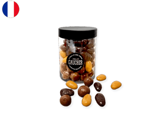 Chocolate, Hazelnut & Almonds Coated Eggs