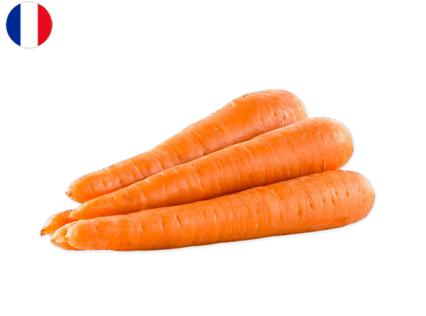 Carrot, Washed new harvest from France (Organic)