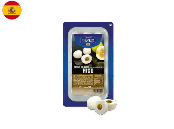 Perlas de Queso with Figs