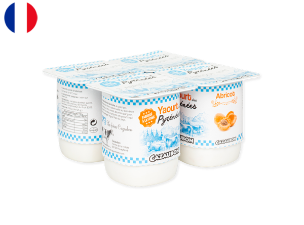 Yogurt, Apricot from Pyrénées (Farm)