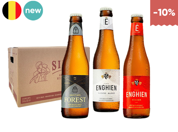 D - Beer, Belgian Tasting Box (24x33cL, -10%)