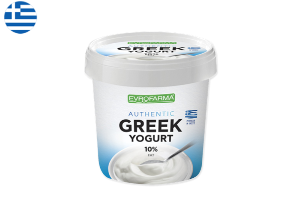 Yogurt, Greek Natural (10% fat)