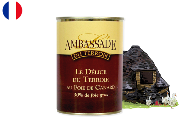 Pâté with Duck Liver (30% Foie Gras)