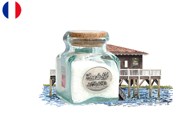 Salt, Fleur de Sel from Ile de Ré (Glass Jar)