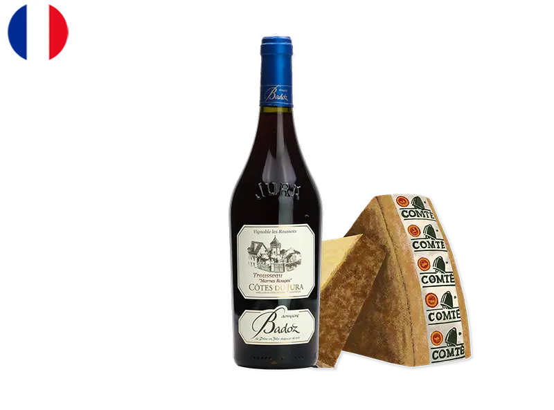 Côtes du Jura AOC, Trousseau «Marnes Rouges », Domaine Badoz, 2022