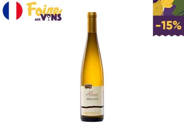 Alsace Riesling AOC, Domaine Mersiol, 2019