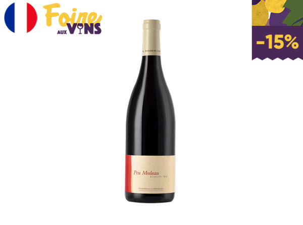 Bourgueil AOC, Peu Muleau, Domaine de la Chevalerie, 2015