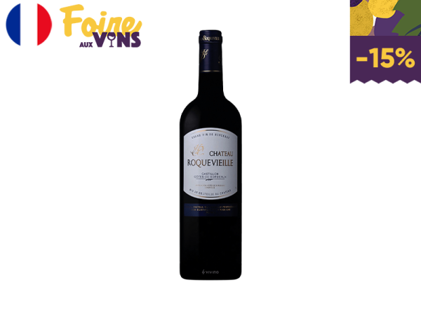 Castillon-Côtes de Bordeaux AOC, Château Roquevieille, 2018