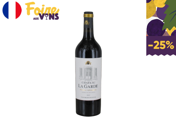 Pessac-Léognan AOC, Château La Garde Rouge, Château La Garde, 2017