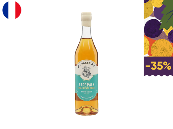 Cognac Baker Rare pale, N°01-12 Fins bois
