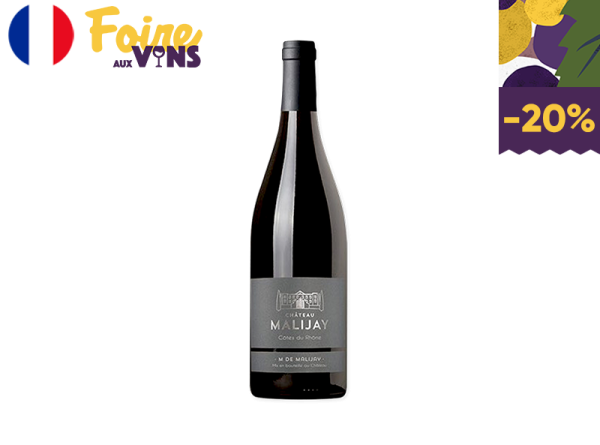 Côtes-du-Rhône AOC, Rouge, M de Malijay, 2023
