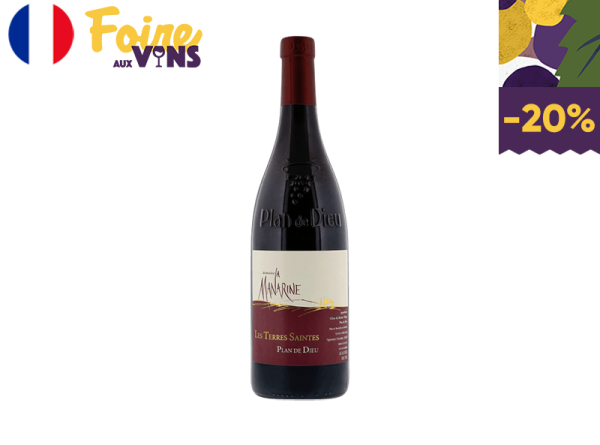 Côtes-du-Rhône-Villages Plan-de-Dieu AOC, Domaine de la Manarine, 2019