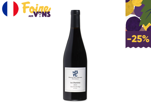 Côtes-du-Roussillon AOC, Les Chorèmes, Domaine Paul Meunier-Centernach, 2021