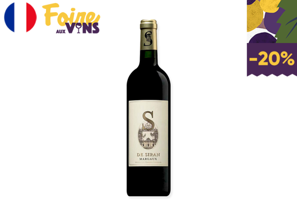 Margaux AOC, S de Siran, Château Siran, 2019