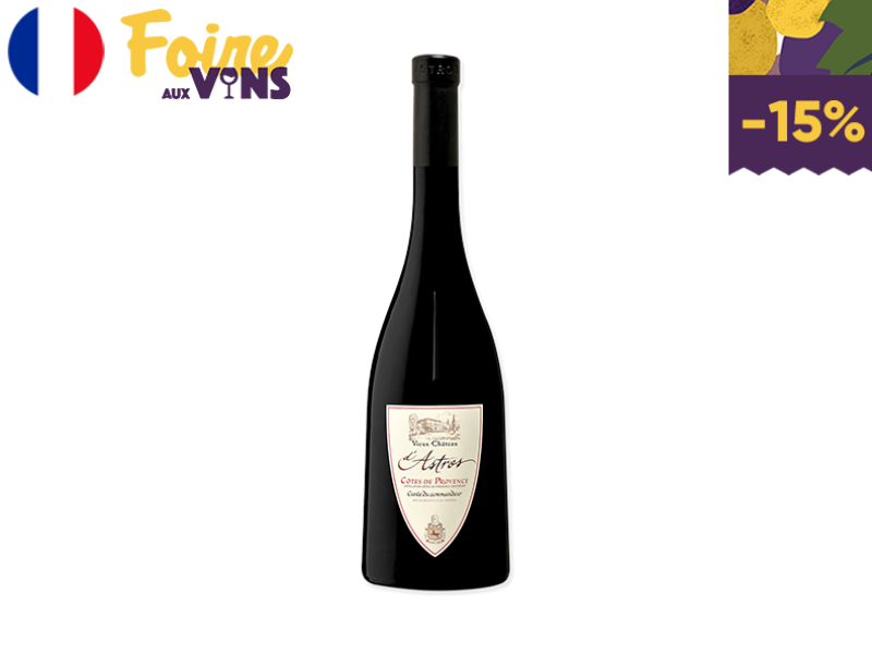 Côtes_de_Provence_AOC_Cuvée_du_Commandeur_Château_d'Astros_2019_WREDX55