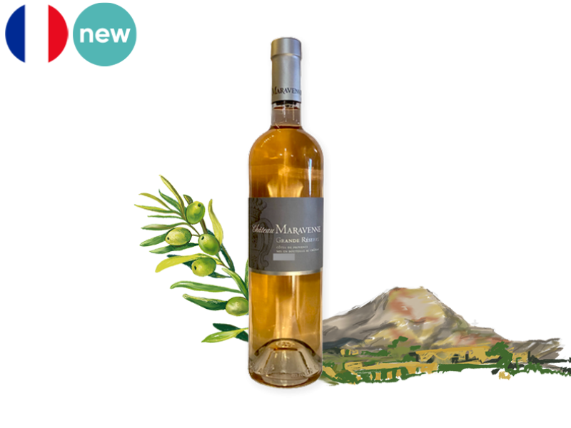 Côtes_de_Provence_AOC_Grande_Réserve_Château_Maravenne_2021_WROSE44