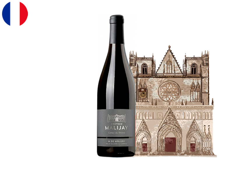 Côtes_du_Rhône_AOC_Rouge_M_de_Malijay_2018_SG_NEW_WRED132