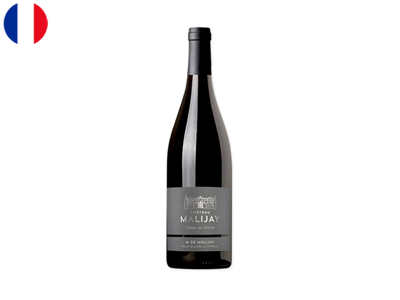 Côtes_du_Rhône_AOC_Rouge_M_de_Malijay_2018_WRED132