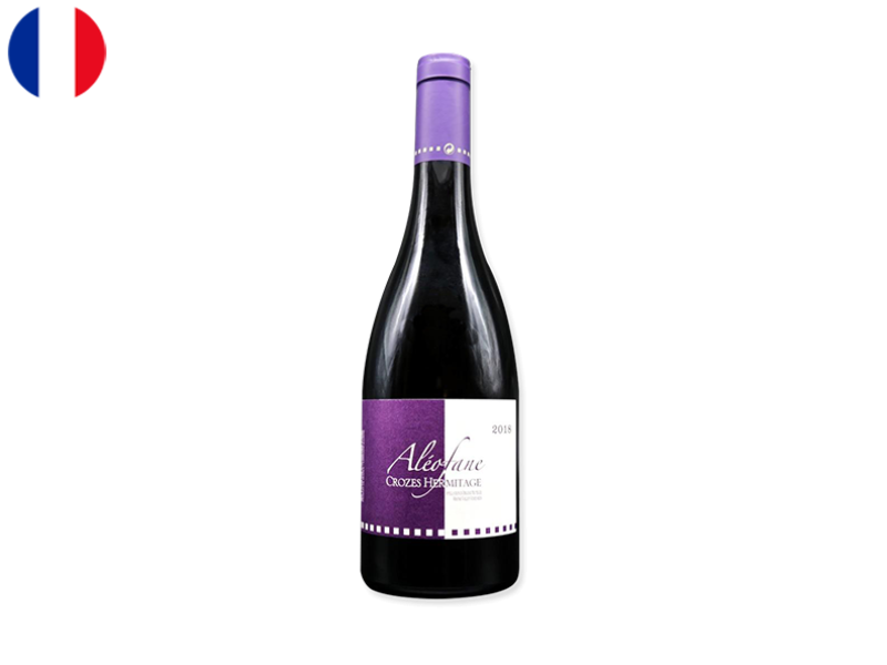 Crozes_Hermitage_AOC_Domaine_Aléofane_2018_WREDX25