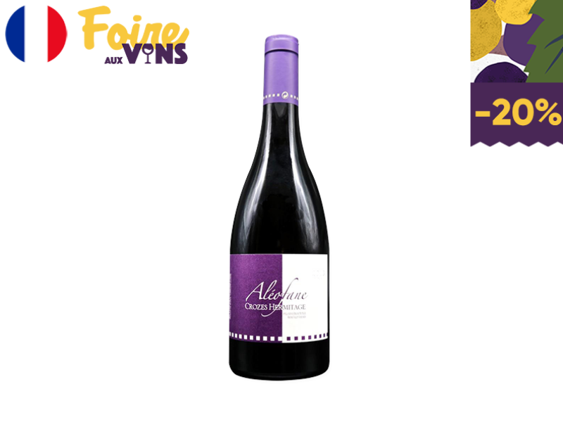Crozes_Hermitage_AOC_Domaine_Aléofane_2018_WREDX25