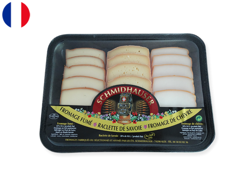 Raclette Trio (Smoked, Savoie and Goat)_CRACL24