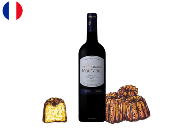 Castillon-Côtes de Bordeaux AOC, Château Roquevieille, 2019
