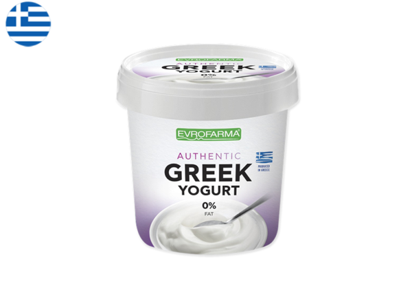 Yogurt, Greek Natural (0% fat)