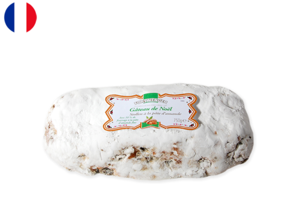 Stollen Cake, Fruit and Marzipan